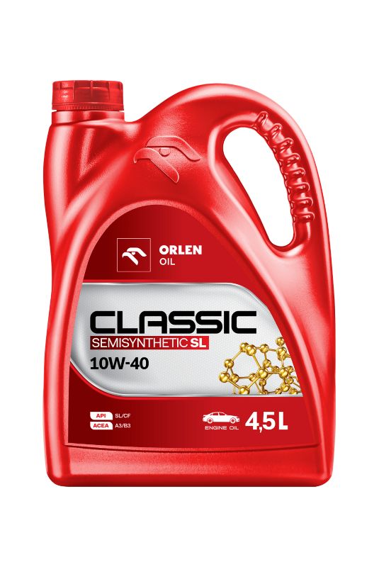 Platinum Classic semisyntetisk motorolie 10W-40 4,5 l