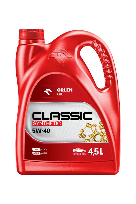 Platinum Classic syntetisk motorolie 5W-40 4,5 l