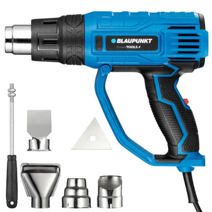 Blaupunkt varmepistol 2000 W 600 °C HG5010, 1 stk.
