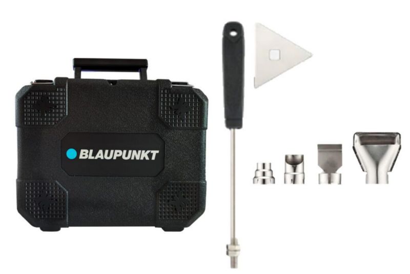 Blaupunkt varmepistol 2000 W 600 °C HG5010, 1 stk.