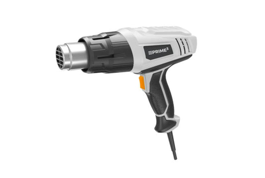 Prime3 elektrisk varmluftpistol 2000 W 600 °C THG21 1 stk.
