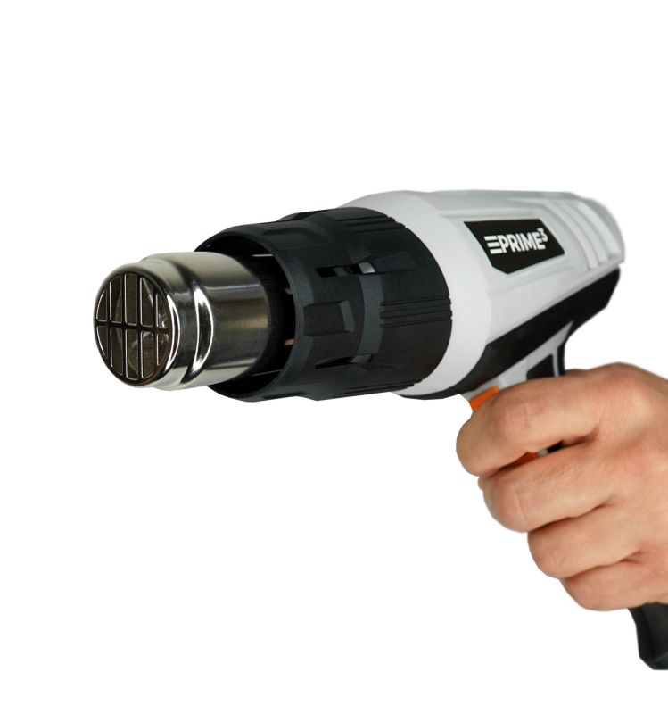 Prime3 elektrisk varmluftpistol 2000 W 600 °C THG21 1 stk.