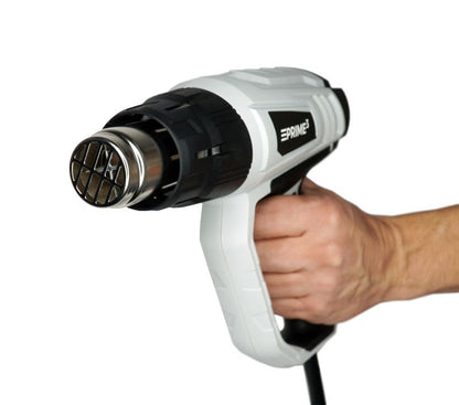 Varmluftpistol med display Prime3 2000 W THG51 1 stk.