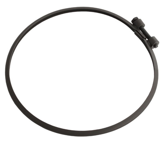 Sort KNSR 120 mm bånd til skorstenstilslutning fra Darco