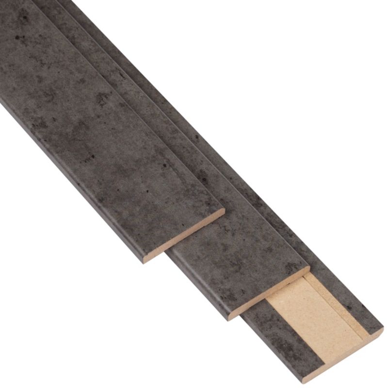 Dørindfatning MDF 215 x 6 cm Beton Mørkegrå 5900121570688