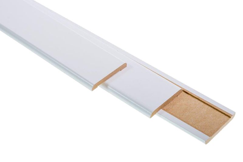 Dørindfatning MDF 213,5 x 6 cm Kridhvid