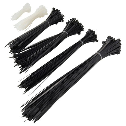 Kabelbindere Diall 2,5-7,5 mm farvemix 500 stk.