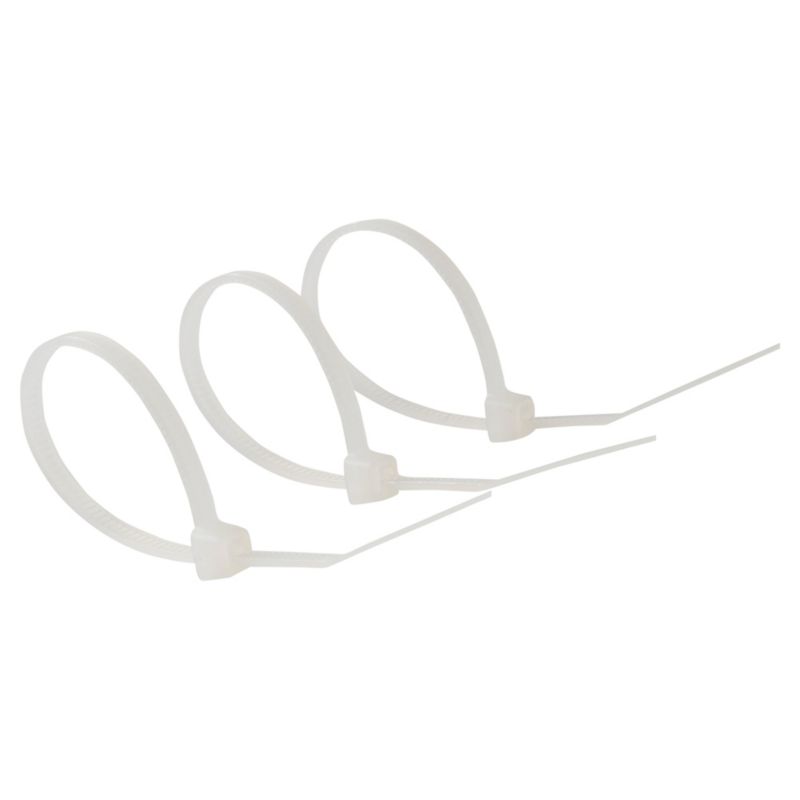 Hvid Diall strips 2,5 x 100 mm, 100 stk