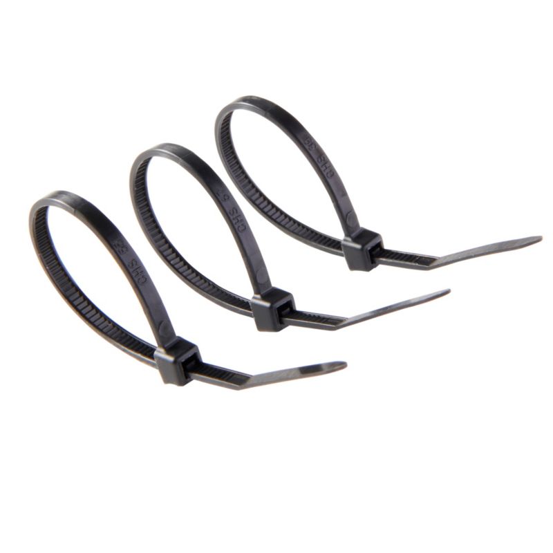 Diall kabelbindere 2,5 x 100 mm sorte, 100 stk