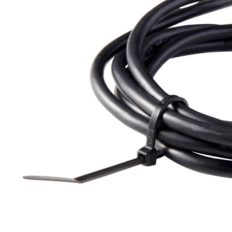 Kabelbindere Diall 2,5 x 100 mm sorte 100 stk