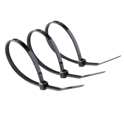 Sort kabelbindere Diall 3,5 x 150 mm, 100 stk