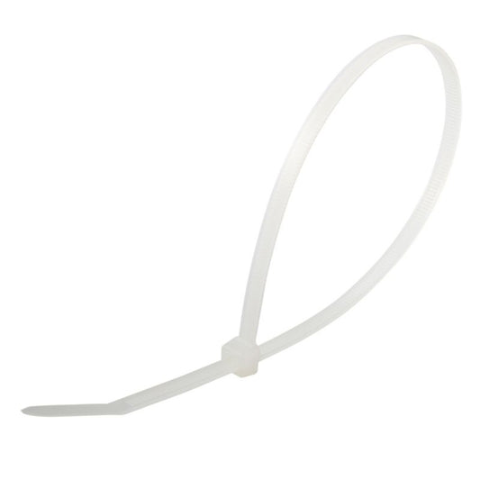 Diall kabelbindere 4,8 x 300 mm hvide 100 stk