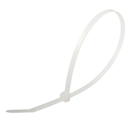 Diall kabelbindere 4,8 x 300 mm hvide 100 stk