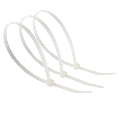 Diall kabelbindere 4,8 x 300 mm hvide 100 stk