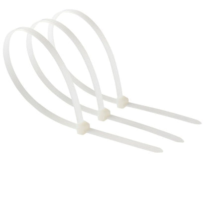 Diall kabelbindere 7,5 x 400 mm hvide 50 stk