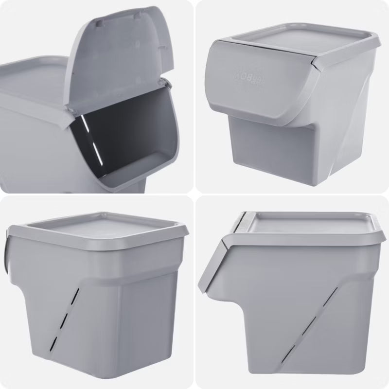 Opbevaringsboks 13 Liter 33x26x26,5 cm Stabelbar