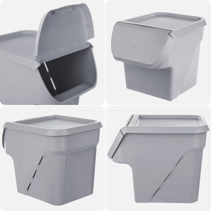 Opbevaringsboks 13 Liter 33x26x26,5 cm Stabelbar