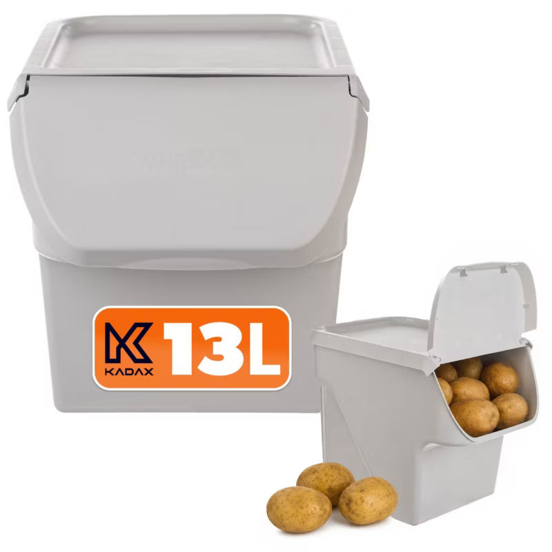 Opbevaringsboks VegBox 13 Liter med Klaplåg