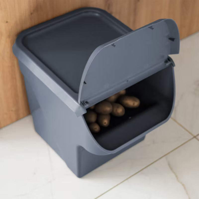 Opbevaringsboks VegBox 13L Mørkegrå