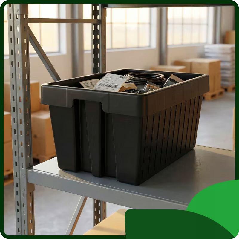 Opbevaringskasse 60x40x30,5 cm 50 L Stabelbar