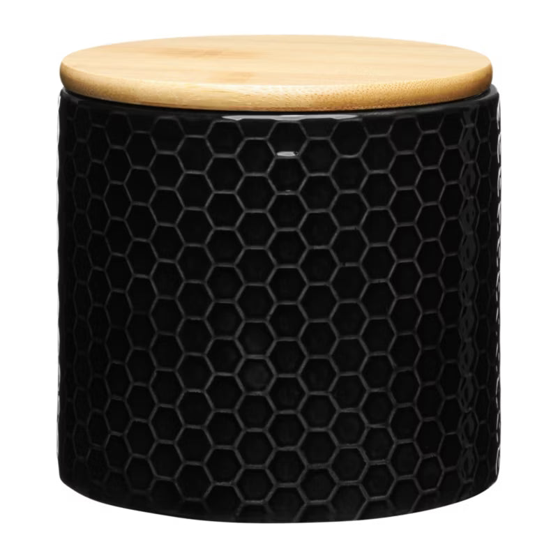 Opbevaringskrukke Bikage 670 ml Sort