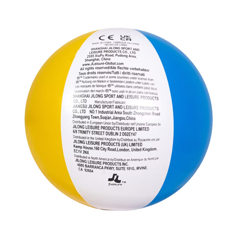 Oppustelig Badebold 50 cm Flerfarvet