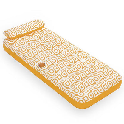 Oppustelig Bademadras 183x84 cm Orange