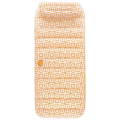 Oppustelig Bademadras 183x84 cm Orange