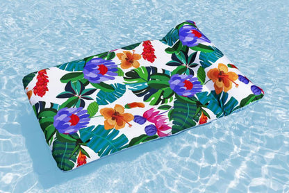 Oppustelig Bademadras 200x129 cm Flerfarvet 43305N