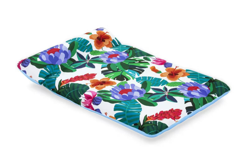 Oppustelig Bademadras 200x129 cm Flerfarvet 43305N