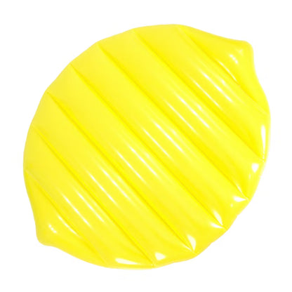 Oppustelig Bademadras Lemon 161x127 cm Gul