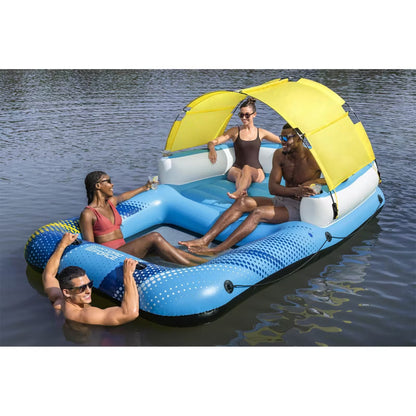 Oppustelig Badesø Summer Oasis 305x186 cm Blå