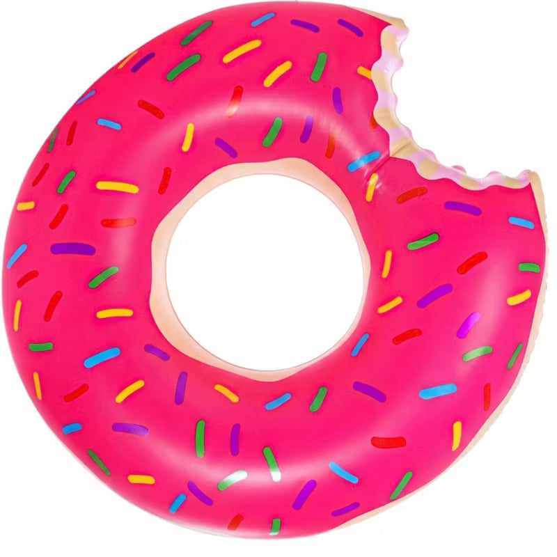 Oppustelig Badering Donut 90 cm Flerfarvet