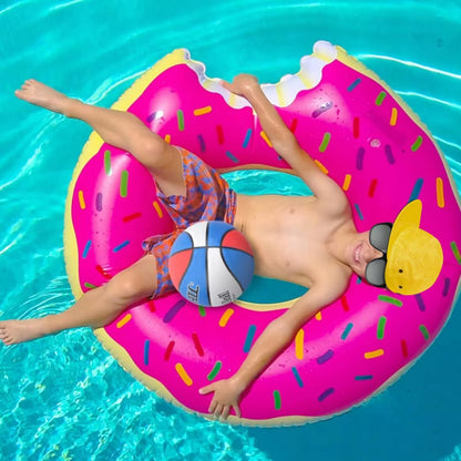 Oppustelig Badering Donut 90 cm Flerfarvet