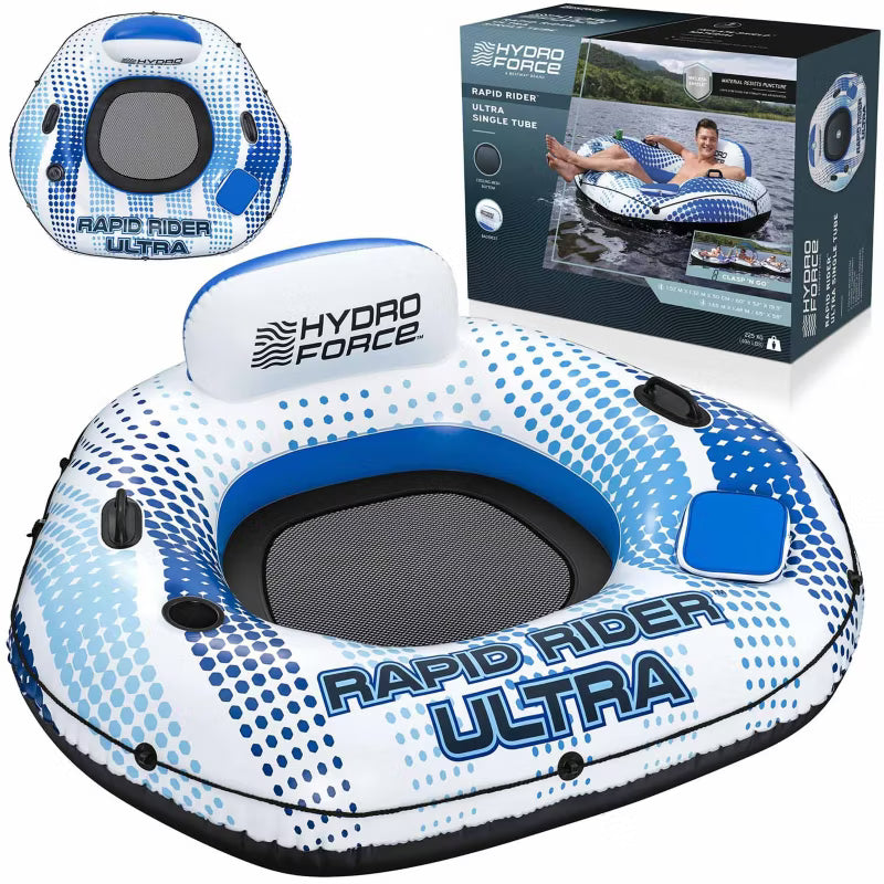 Oppustelig Badestol Rapid Rider 152x132x50 cm Flerfarvet