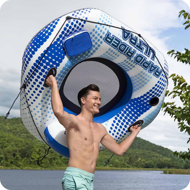 Oppustelig Badestol Rapid Rider 152x132x50 cm Flerfarvet