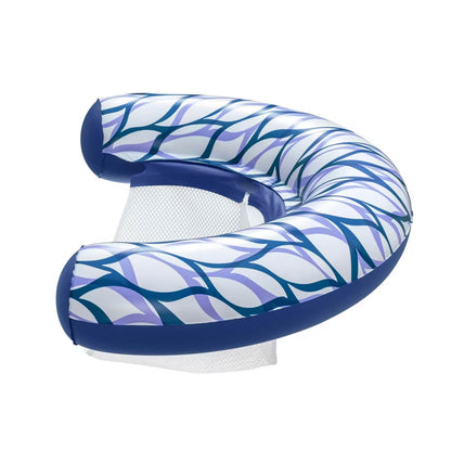 Oppustelig Badestol Summer Sway 119x67,5 cm Blå