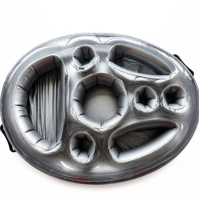 Oppustelig Flydende Bakke 70x50 cm