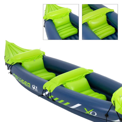 Oppustelig Kajak Cruiser X1 2-Personer 325x81 cm Grøn