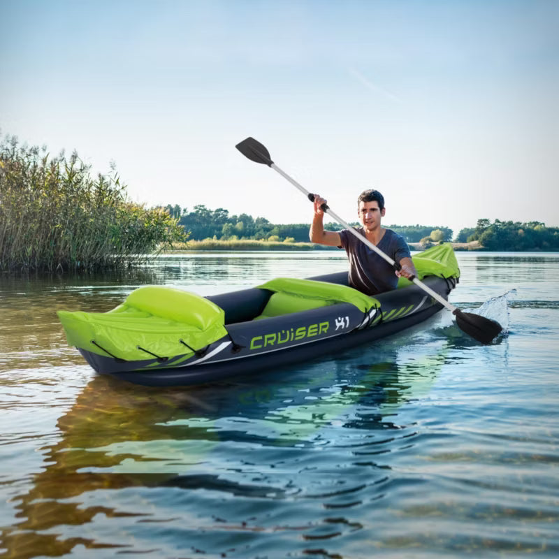 Oppustelig Kajak Cruiser X1 2-Personer 325x81 cm Grøn