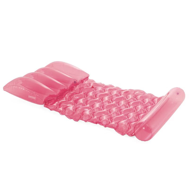 Oppustelig Luftmadras 173x89 cm Pink