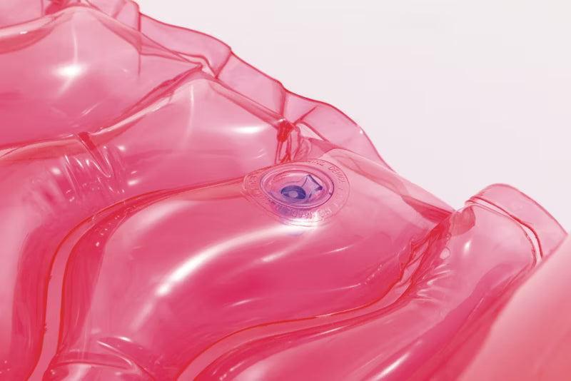 Oppustelig Luftmadras 173x89 cm Pink