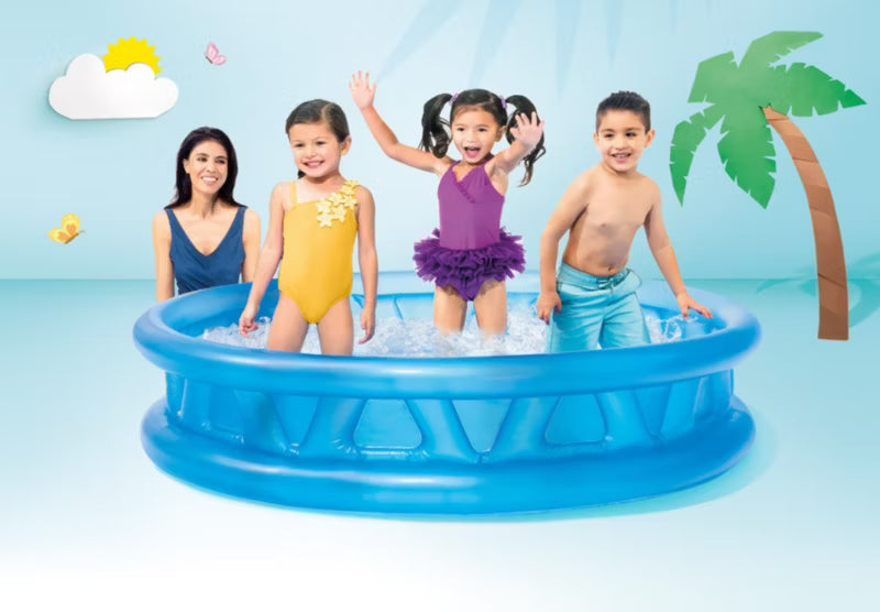 Oppustelig Swimmingpool 188x46 cm Blå