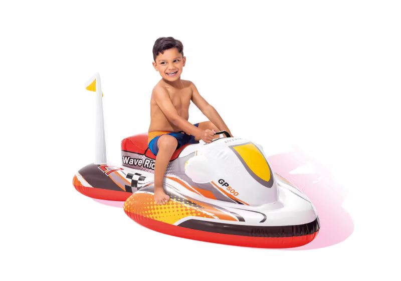 Oppustelig Vandscooter Wave Rider 117x77 cm Flerfarvet