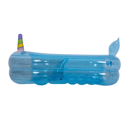 Oppusteligt Babybadekar Hval 95x62 cm Blå