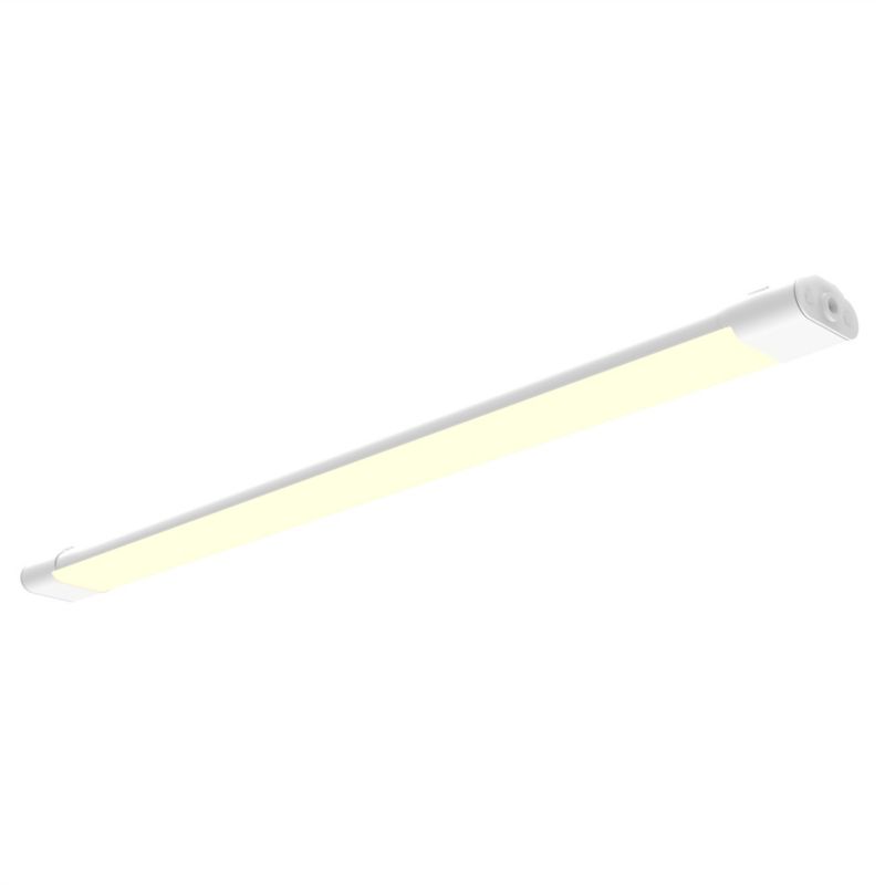 GoodHome Ayllon LED-bjælke med pendel, 4320 lm, IP65, hvid