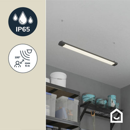 LED-bjælke Ayllon 4320 lm IP65 Sort