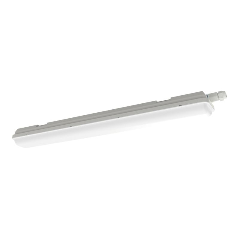 LED-bjælkearmatur Nehsi 2160 lm IP65 60 cm Grå