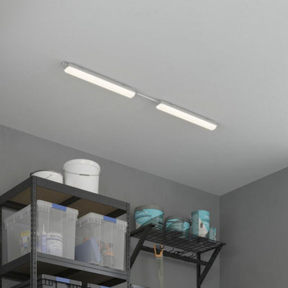 LED-bjælkearmatur Nehsi 2160 lm IP65 60 cm Grå