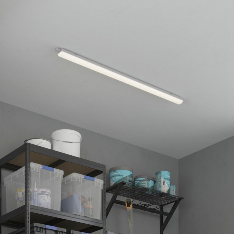 LED-bjælke Nehsi 5600 lm IP65 150 cm Grå